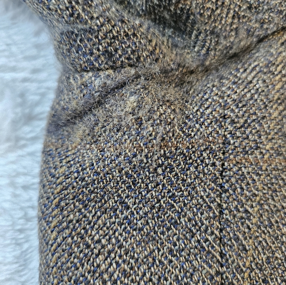 Oscar De La Renta mens 40 brown crosshatched sports jacket - Picture 9 of 9